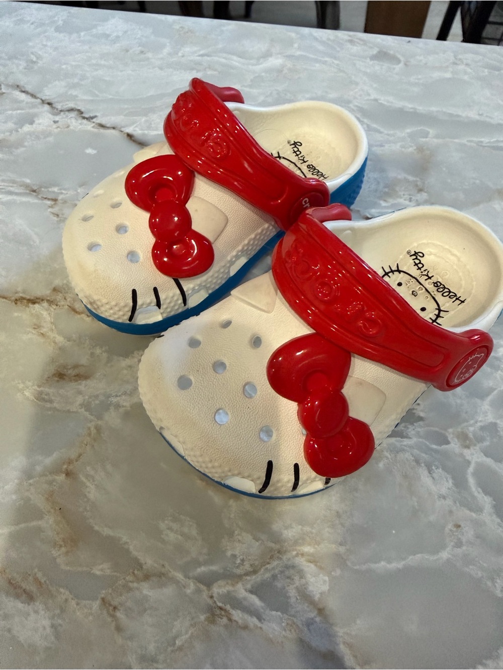 Hello Kitty Crocs Size 4C